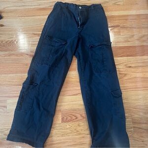 black forever 21 cargos